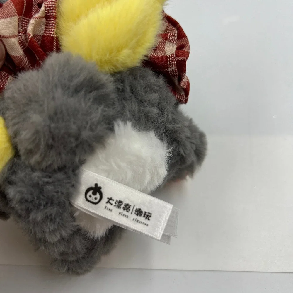 Baby Three Lily Rabbit Town V2 Dizzy Gray Bunny Plush Designer Toy with Card